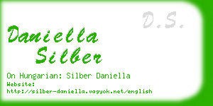daniella silber business card